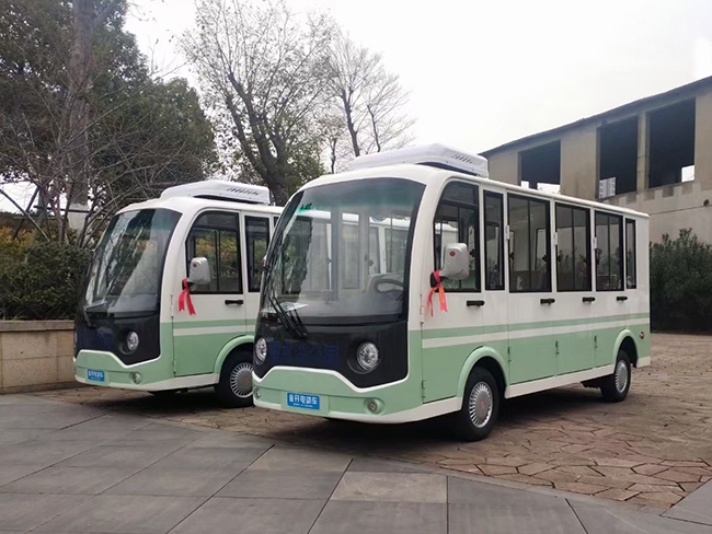 11座封閉電動(dòng)觀光車 11座封閉電動(dòng)觀光車